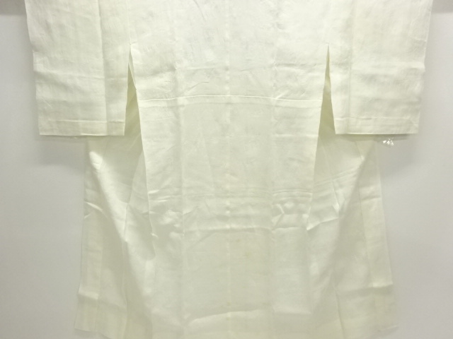 JAPANESE KIMONO / ANTIQUE JUBAN / STREAM & FLOWER